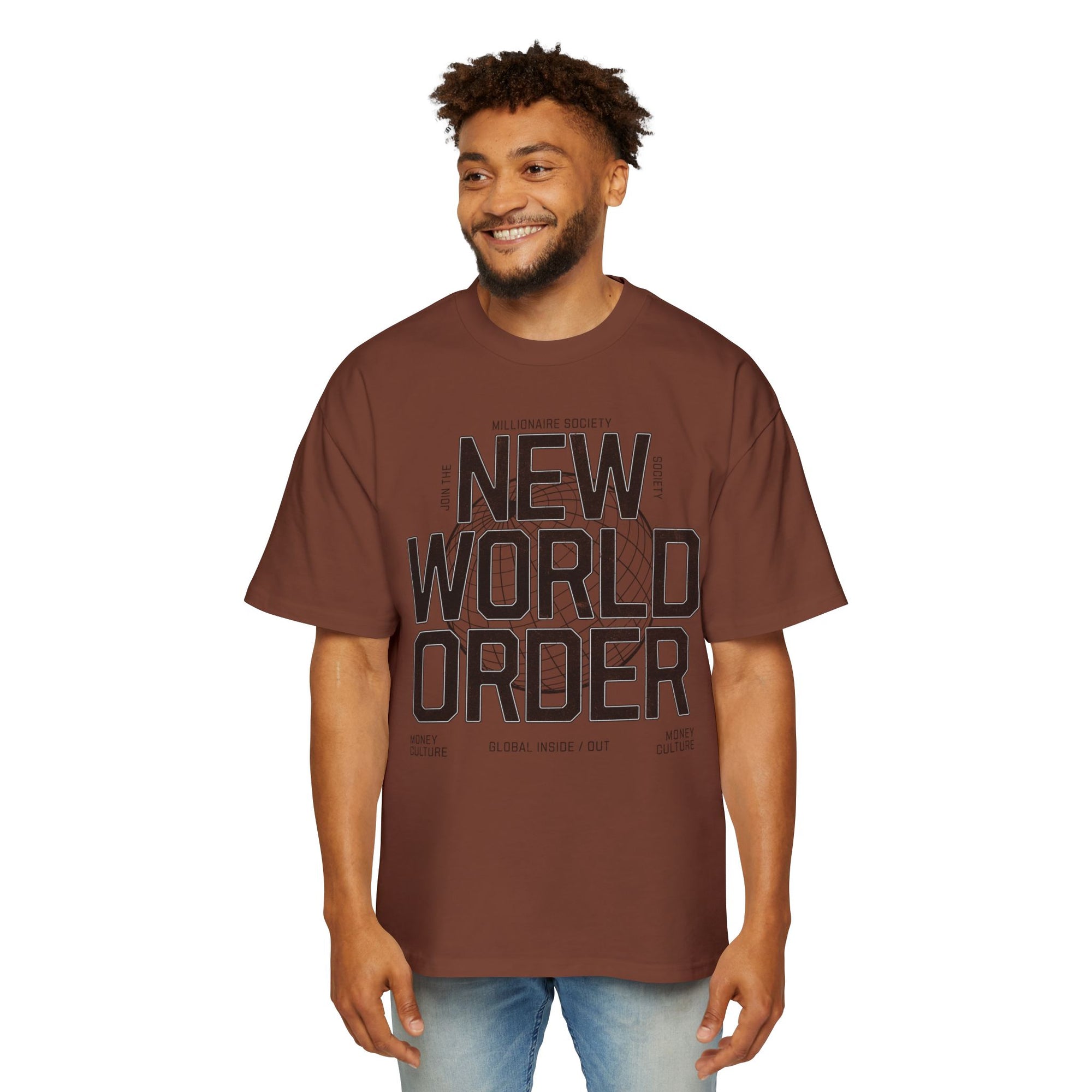 NEW WORLD Heavy Oversized Tee