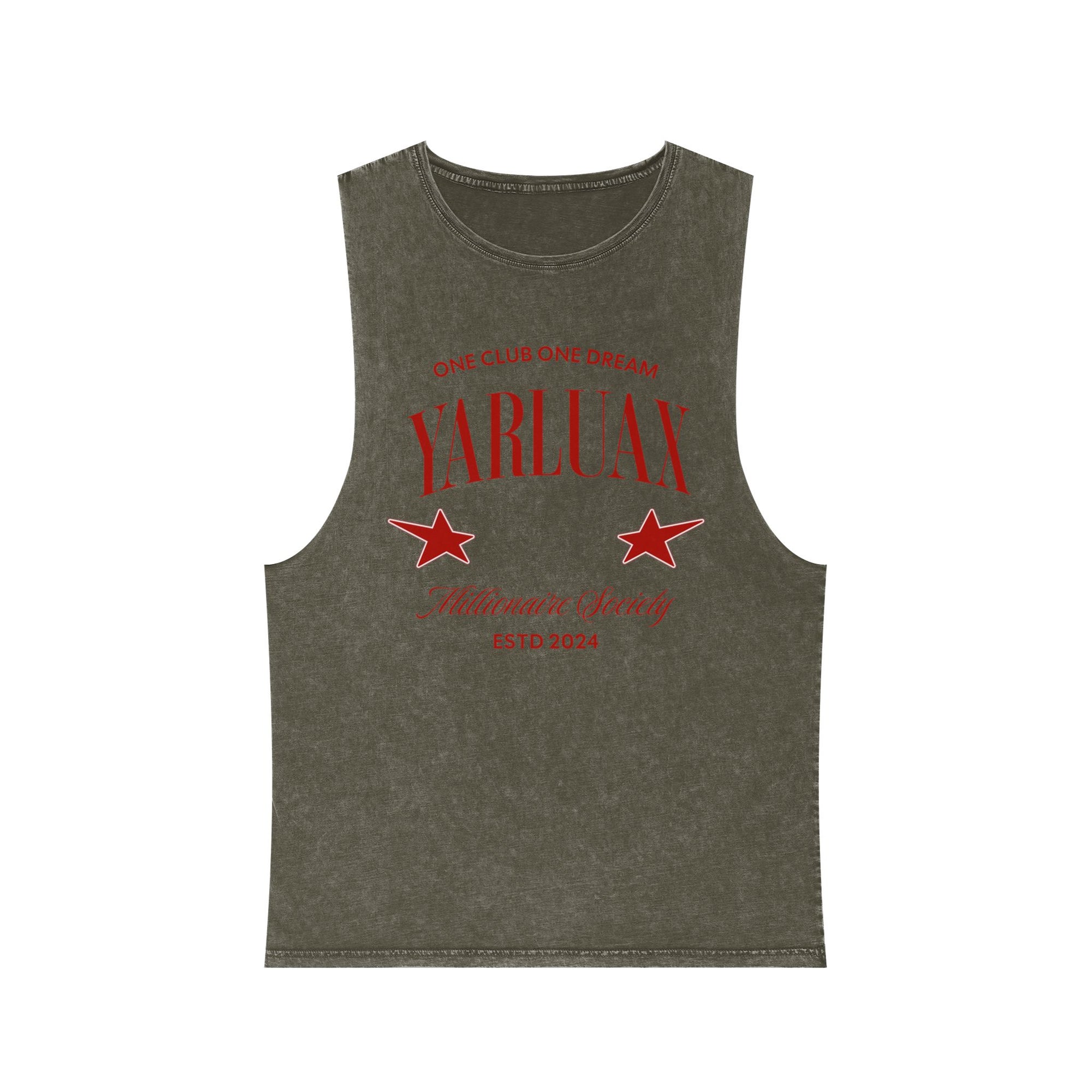 YARLAUX Stone Washed Tank Top
