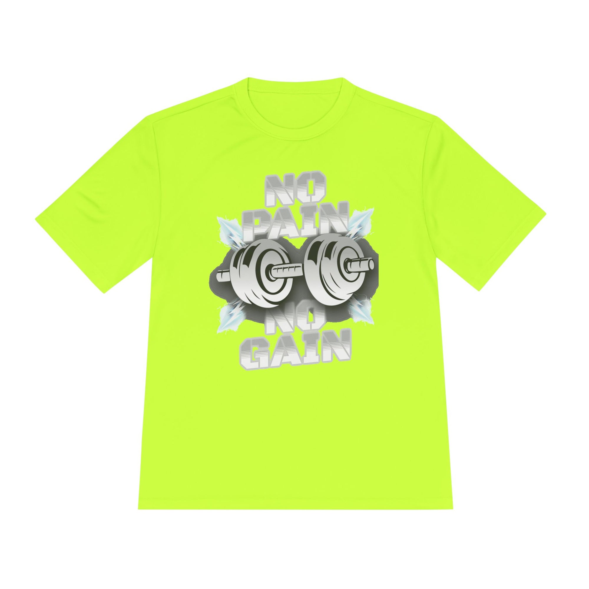 NO PAIN NO GAIN Unisex Moisture Wicking Tee