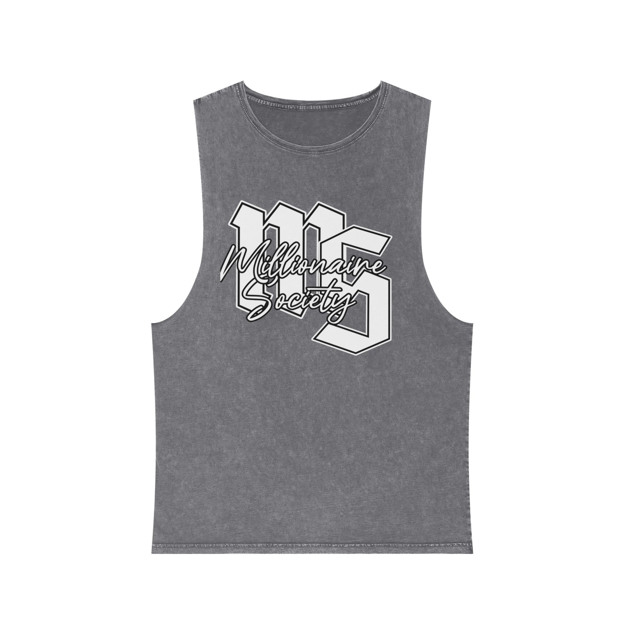 MILLIONAIRE Stonewash Tank Top