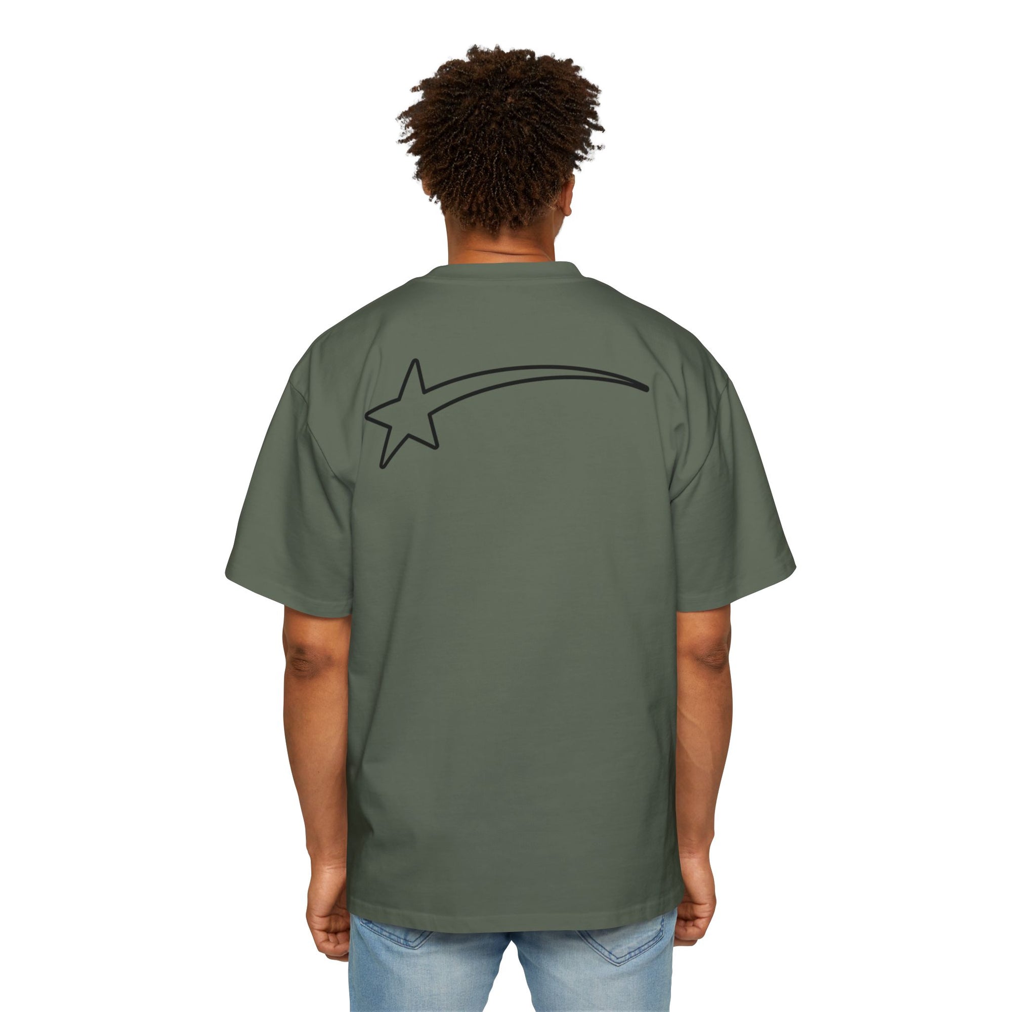 Men's Oversized Tee - Millionaire Society Graphic Shirt