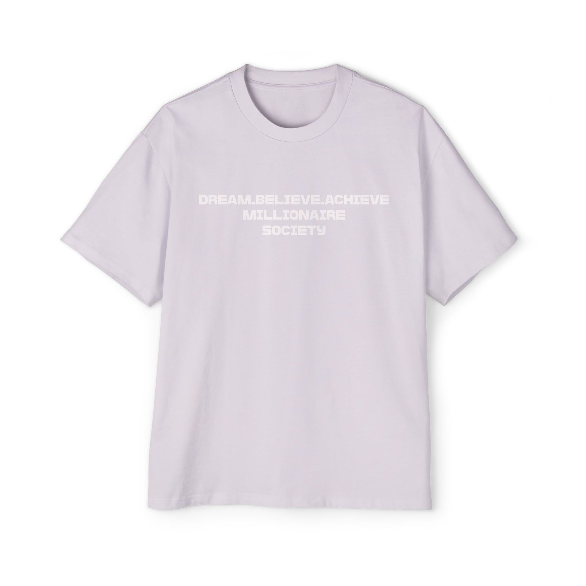 Dream Big Oversized Tee - Millionaire Society Graphic T-Shirt