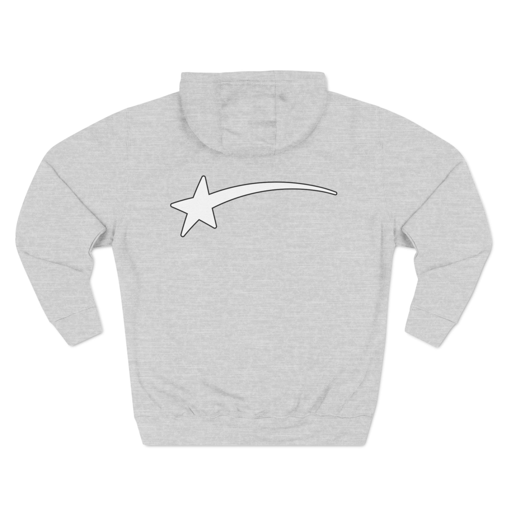 MILLIONAIRE Three-Panel Fleece Hoodie