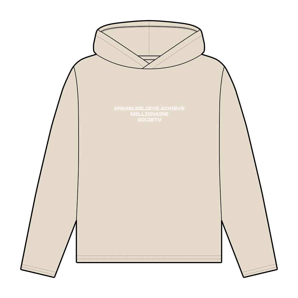 Dream Believe Achieve Women's Organic Relaxed Fit Hoodie