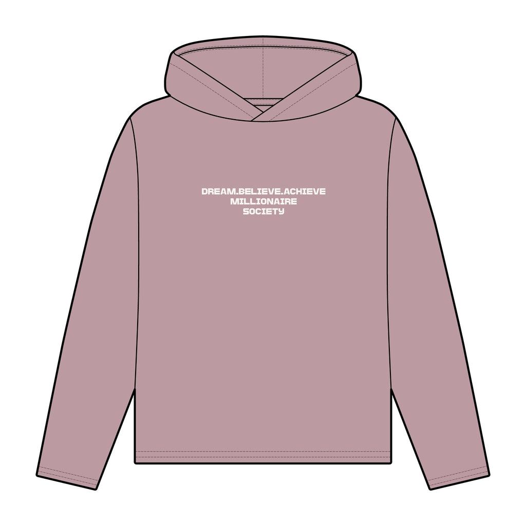 Dream Believe Achieve Women's Organic Relaxed Fit Hoodie
