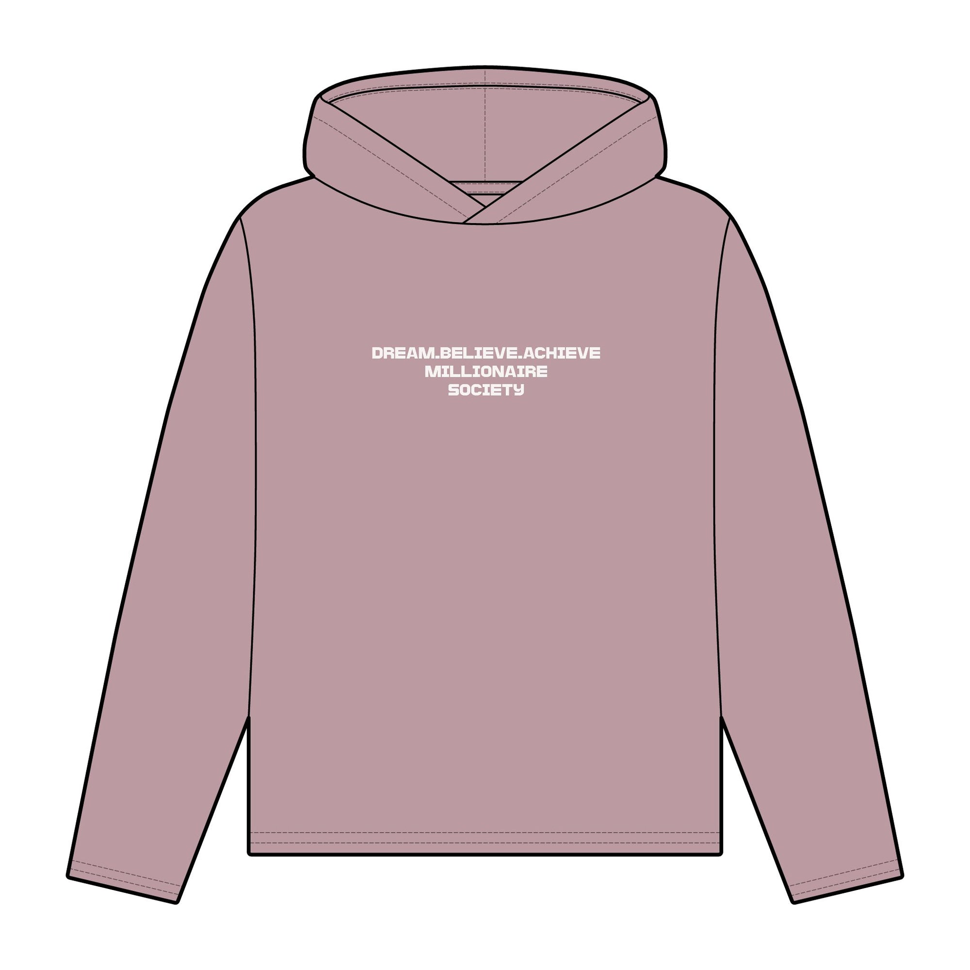 Dream Believe Achieve Women's Organic Relaxed Fit Hoodie