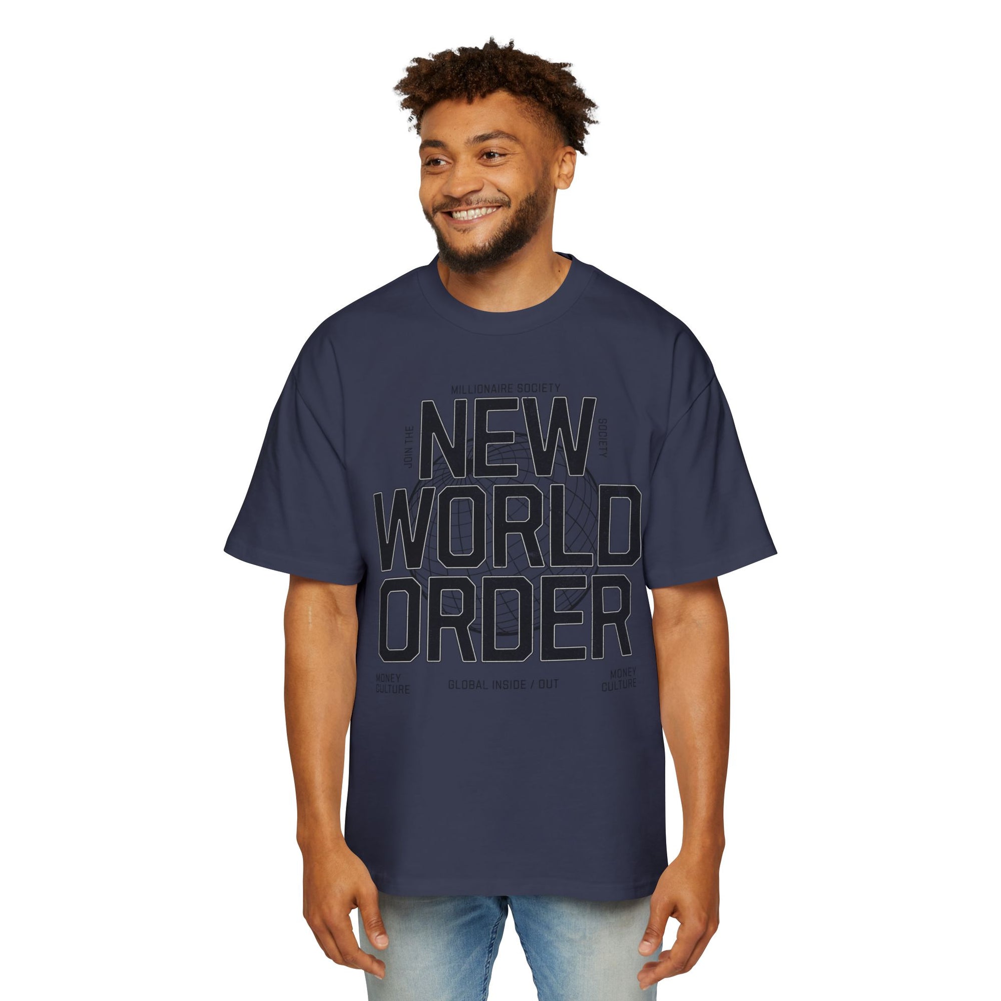 NEW WORLD Heavy Oversized Tee