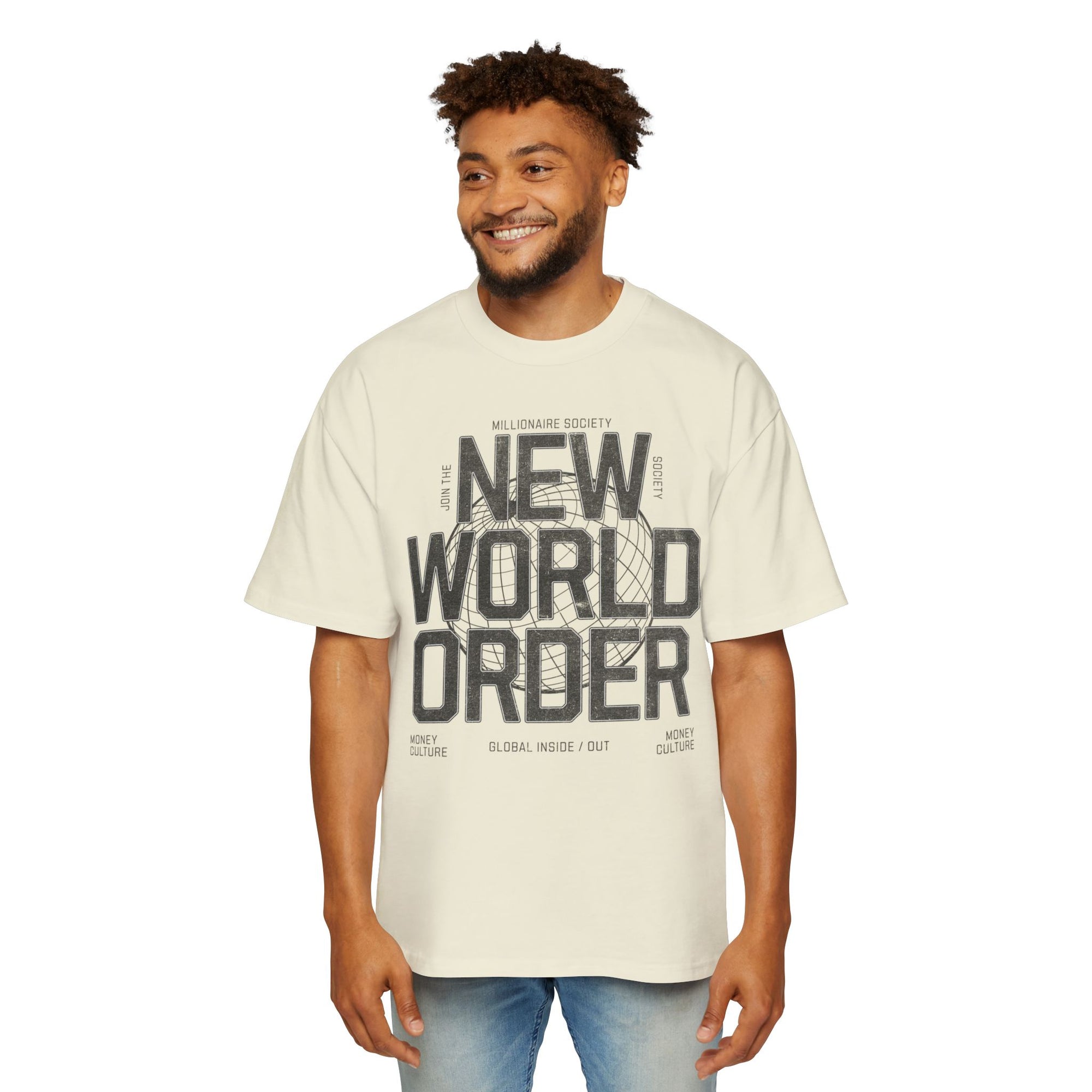 NEW WORLD Heavy Oversized Tee
