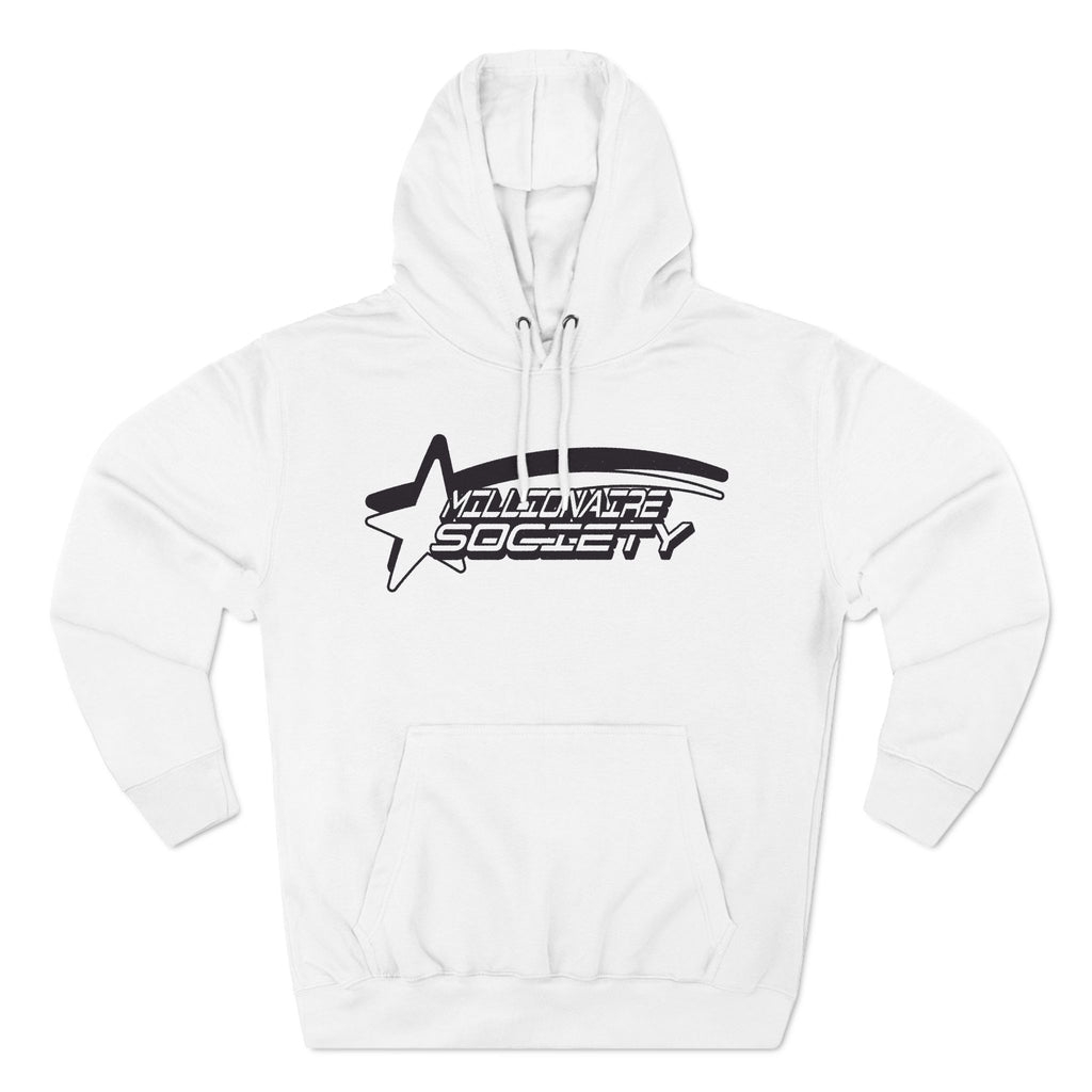 MILLIONAIRE Three-Panel Fleece Hoodie