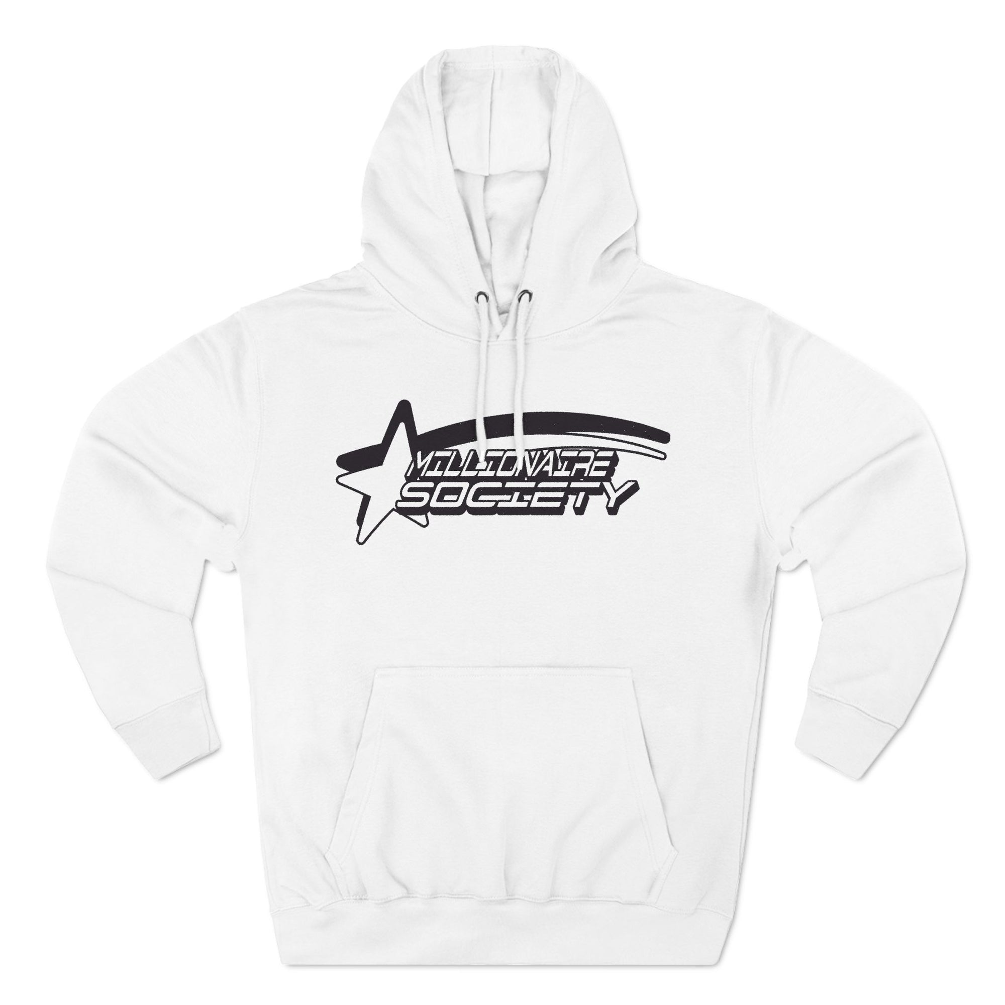 MILLIONAIRE Three-Panel Fleece Hoodie