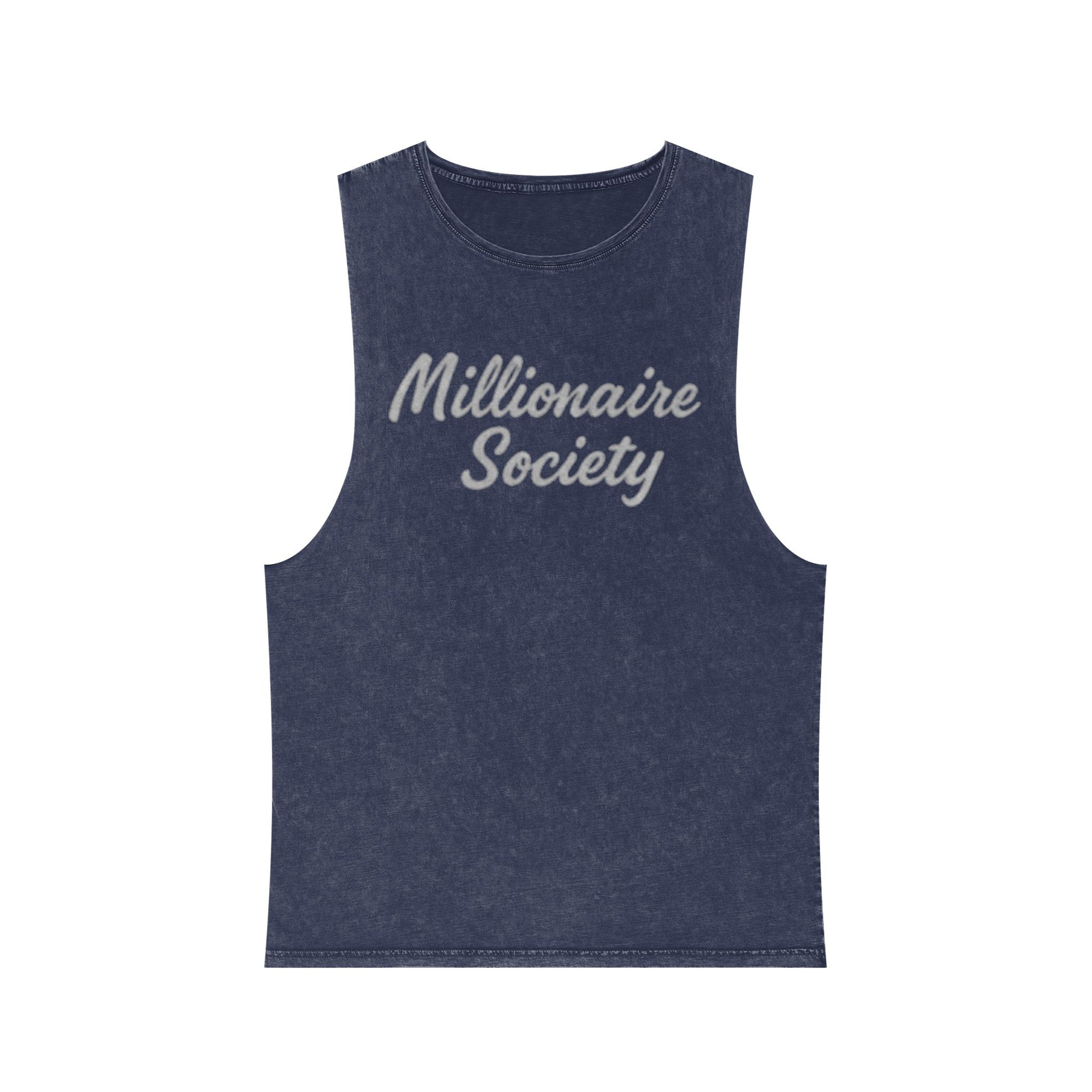 MILLIONAIRE Stonewash Tank Top