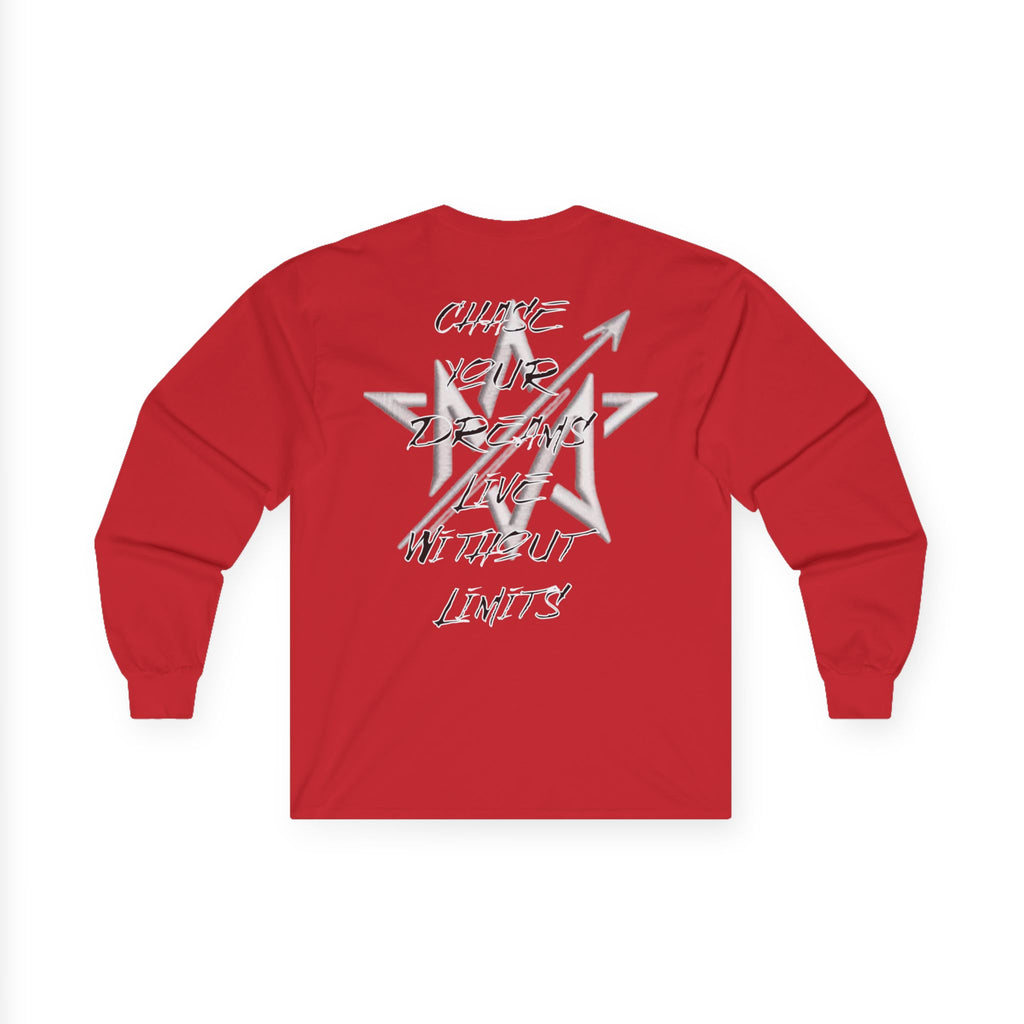 CHASE YOUR DREAMS Cotton Long Sleeve Tee