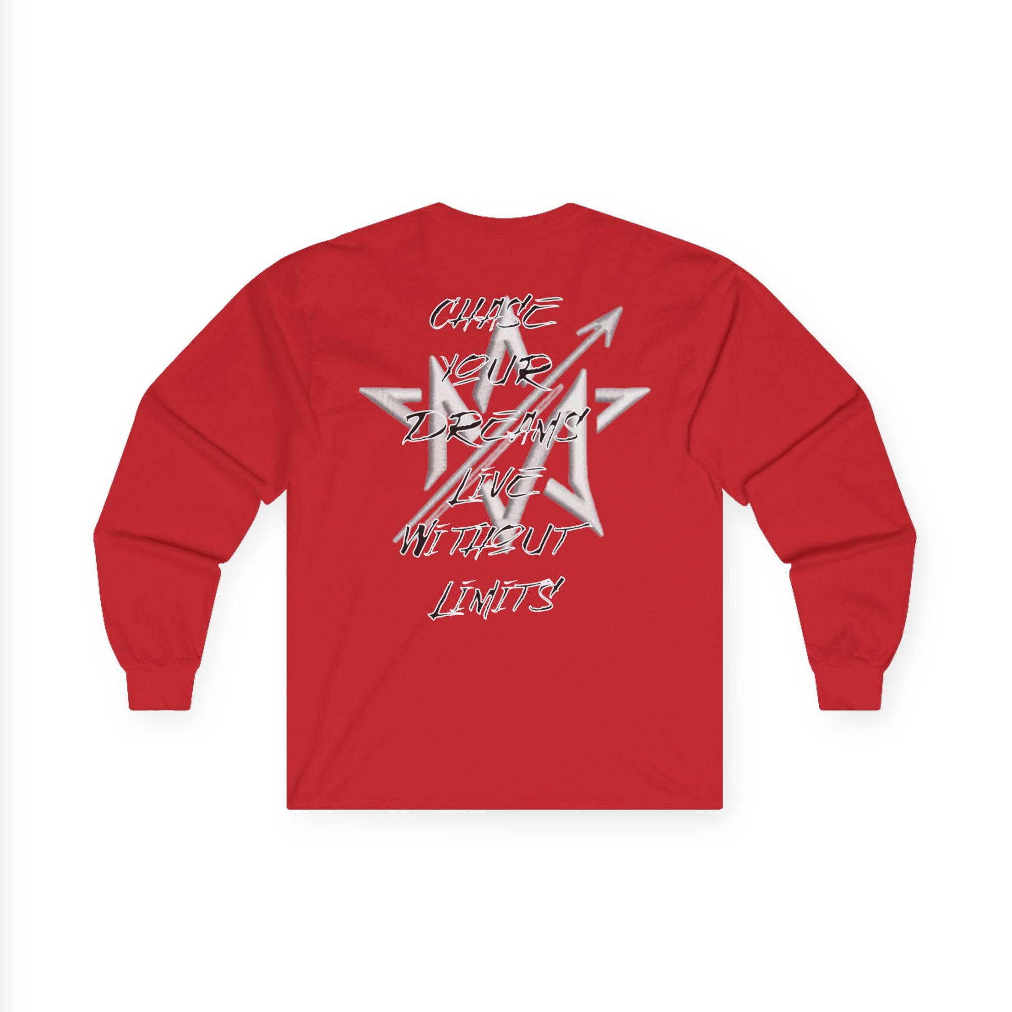 CHASE YOUR DREAMS Cotton Long Sleeve Tee