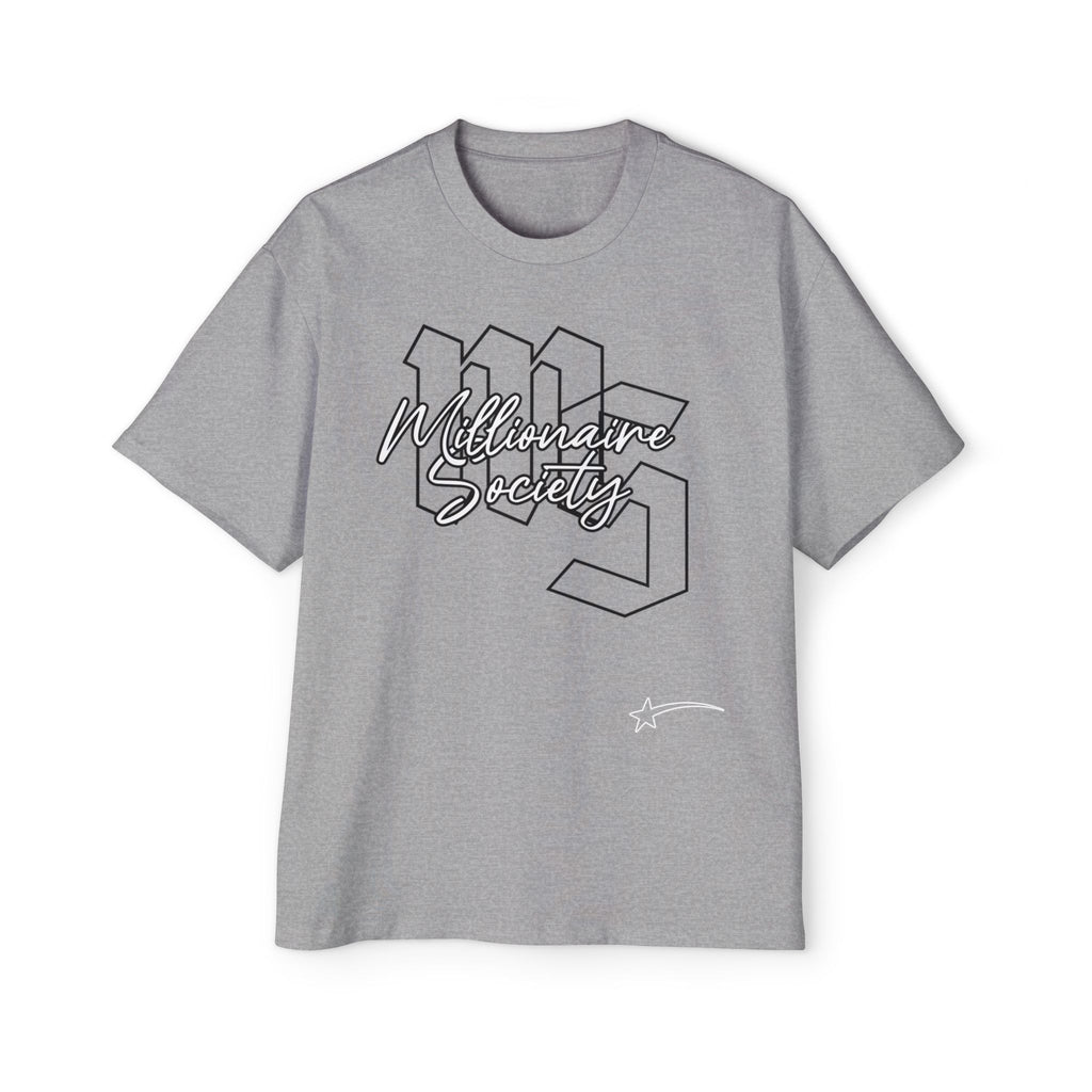 Men's Oversized Tee - Millionaire Society Graphic Shirt