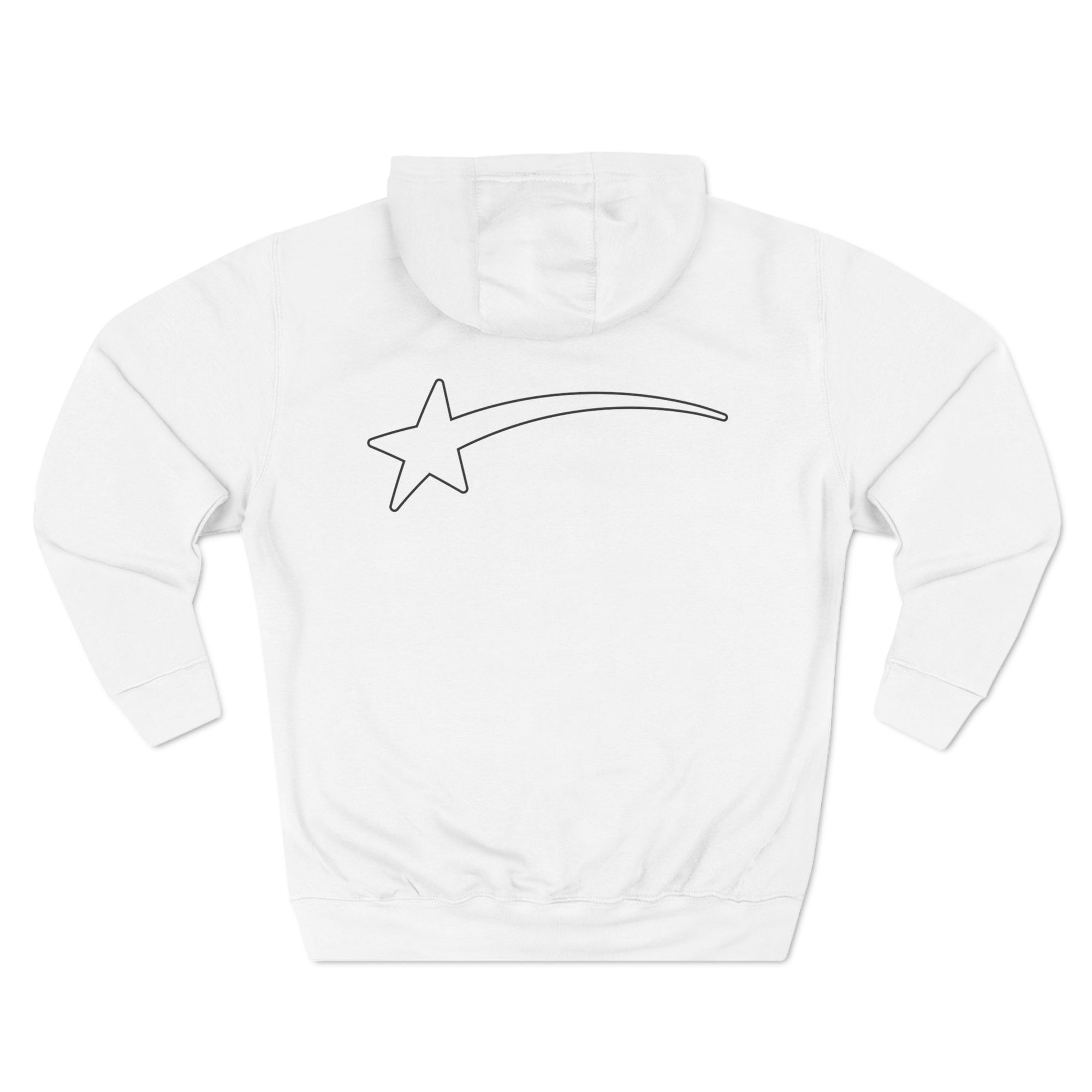 MILLIONAIRE Three-Panel Fleece Hoodie