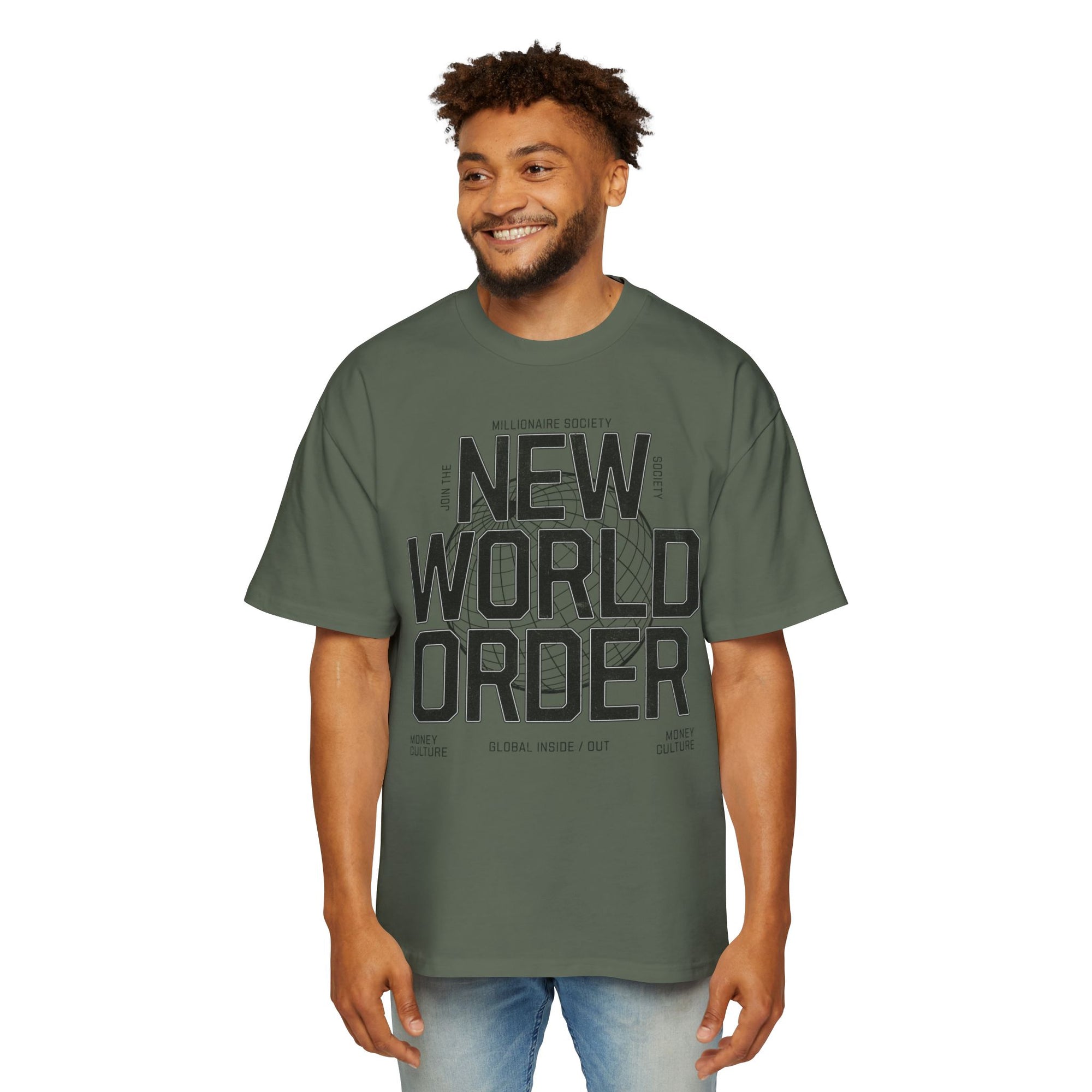 NEW WORLD Heavy Oversized Tee