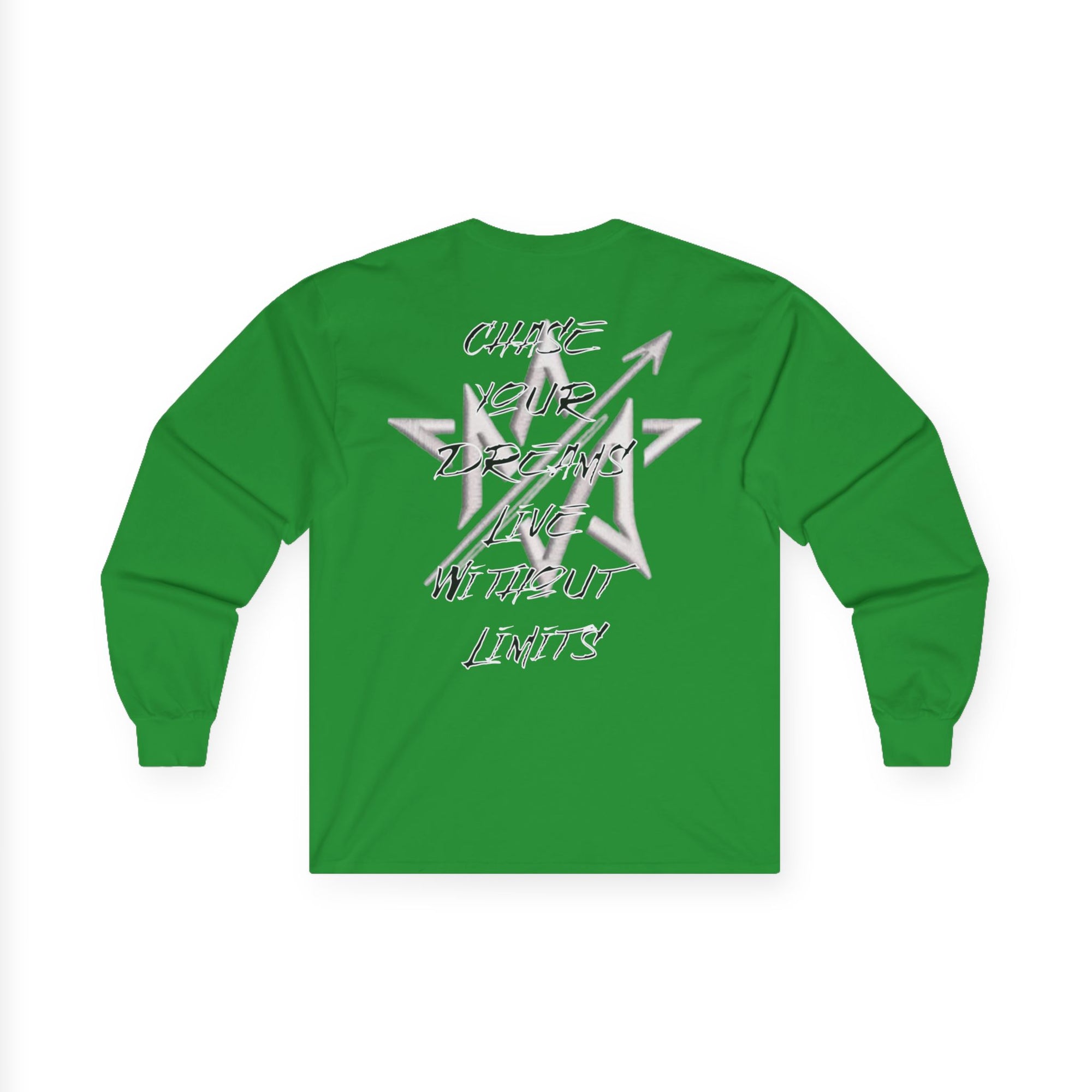 CHASE YOUR DREAMS Cotton Long Sleeve Tee