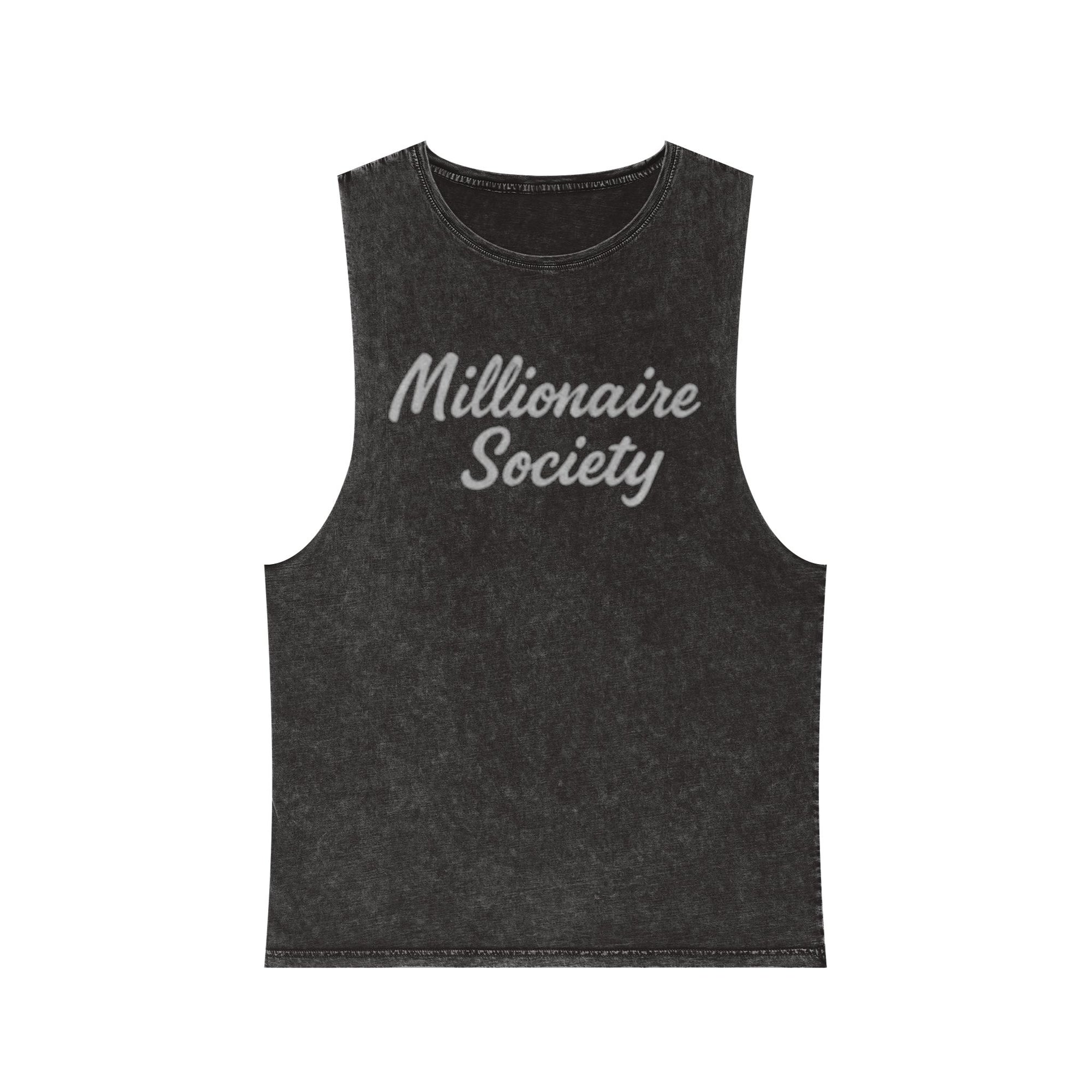 MILLIONAIRE Stonewash Tank Top