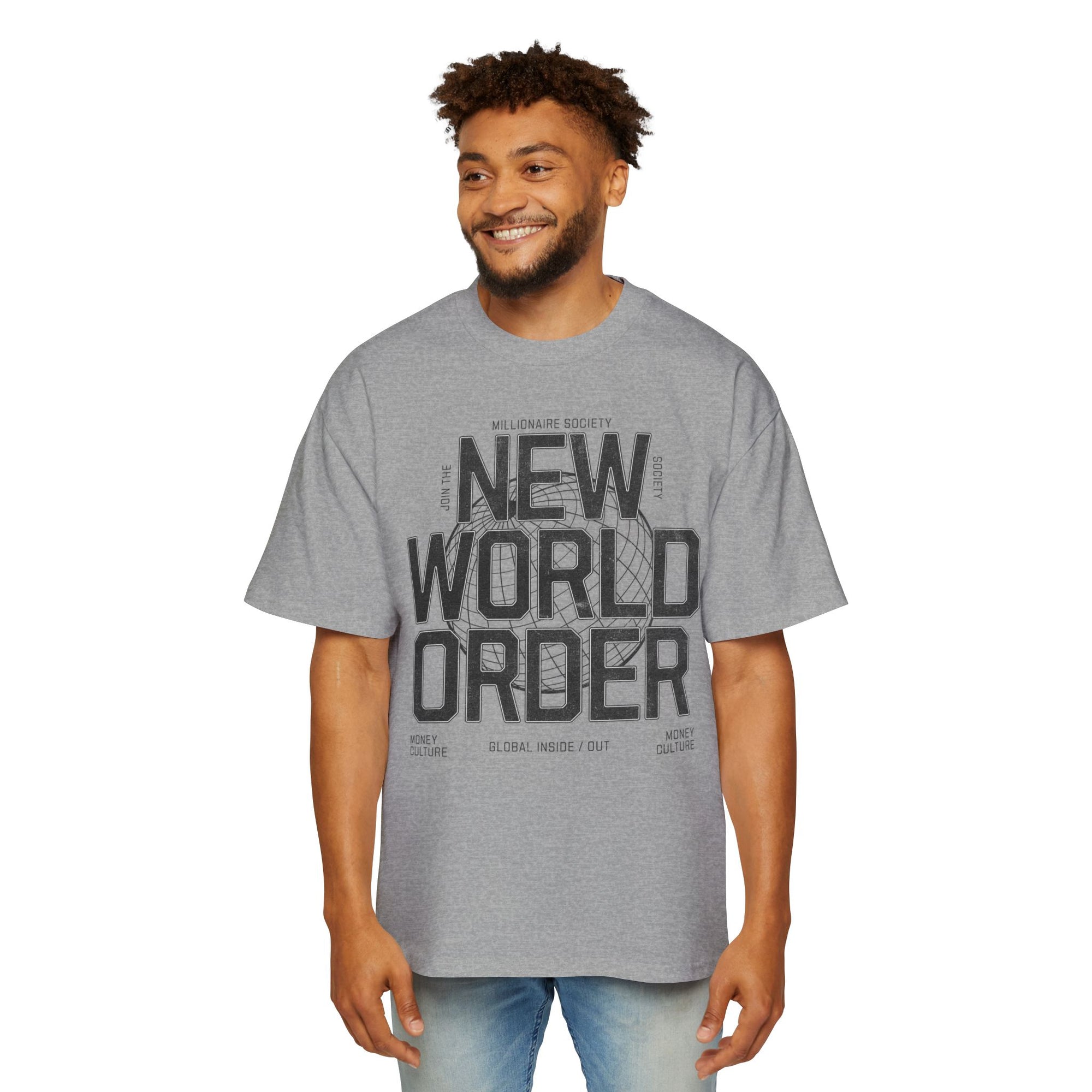 NEW WORLD Heavy Oversized Tee
