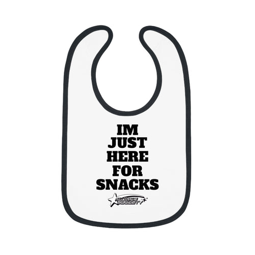 Baby Contrast Trim Jersey Bib