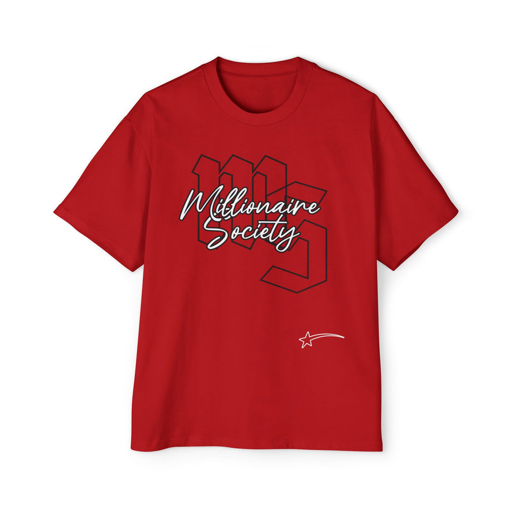 Men's Oversized Tee - Millionaire Society Graphic Shirt