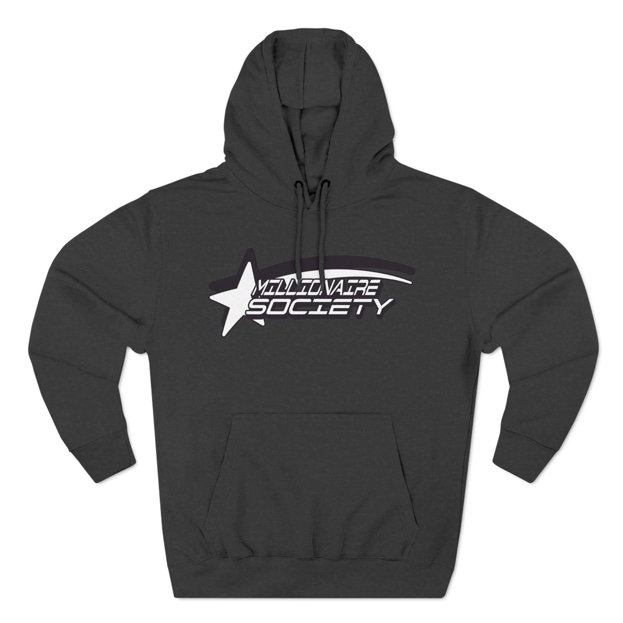 MILLIONAIRE Three-Panel Fleece Hoodie