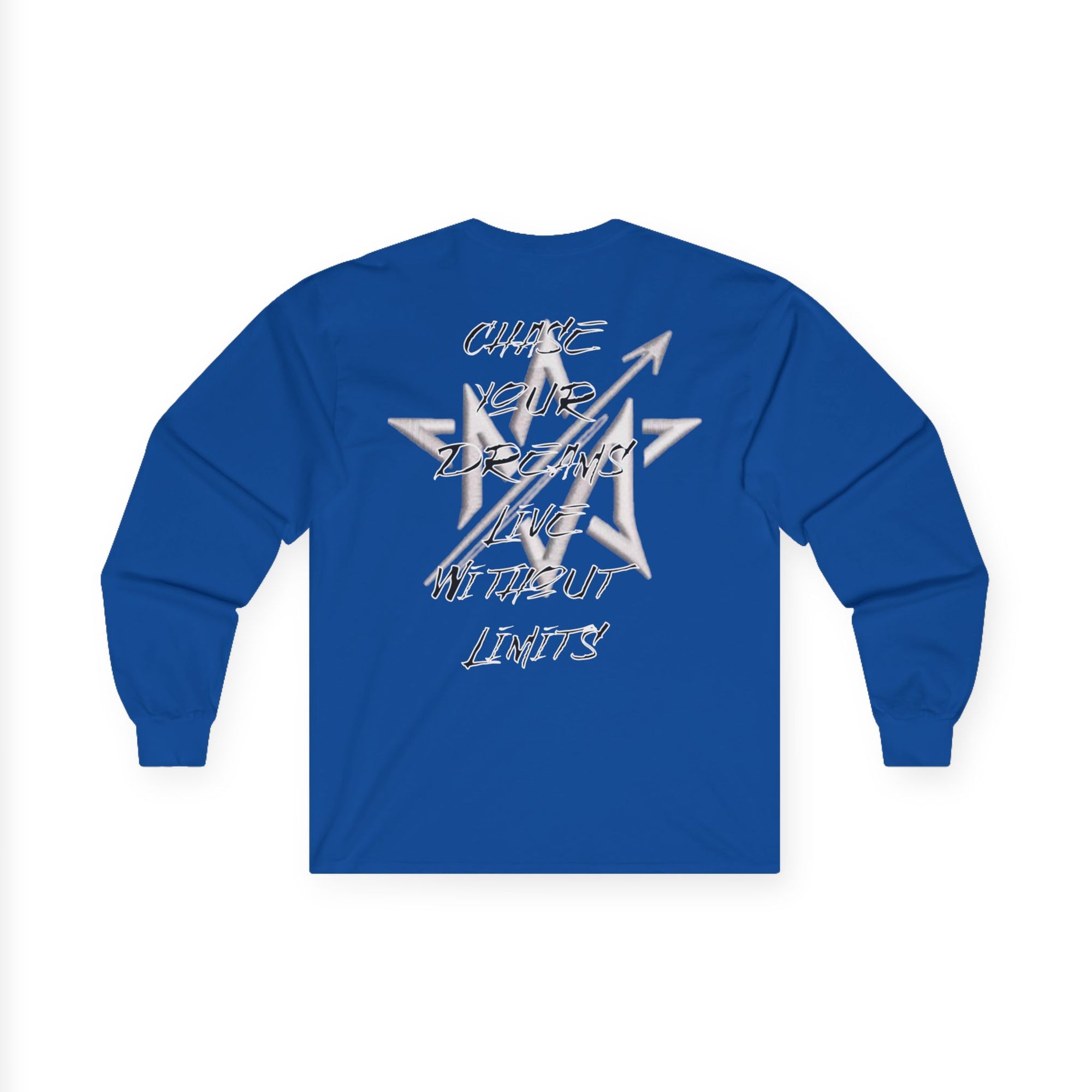 CHASE YOUR DREAMS Cotton Long Sleeve Tee