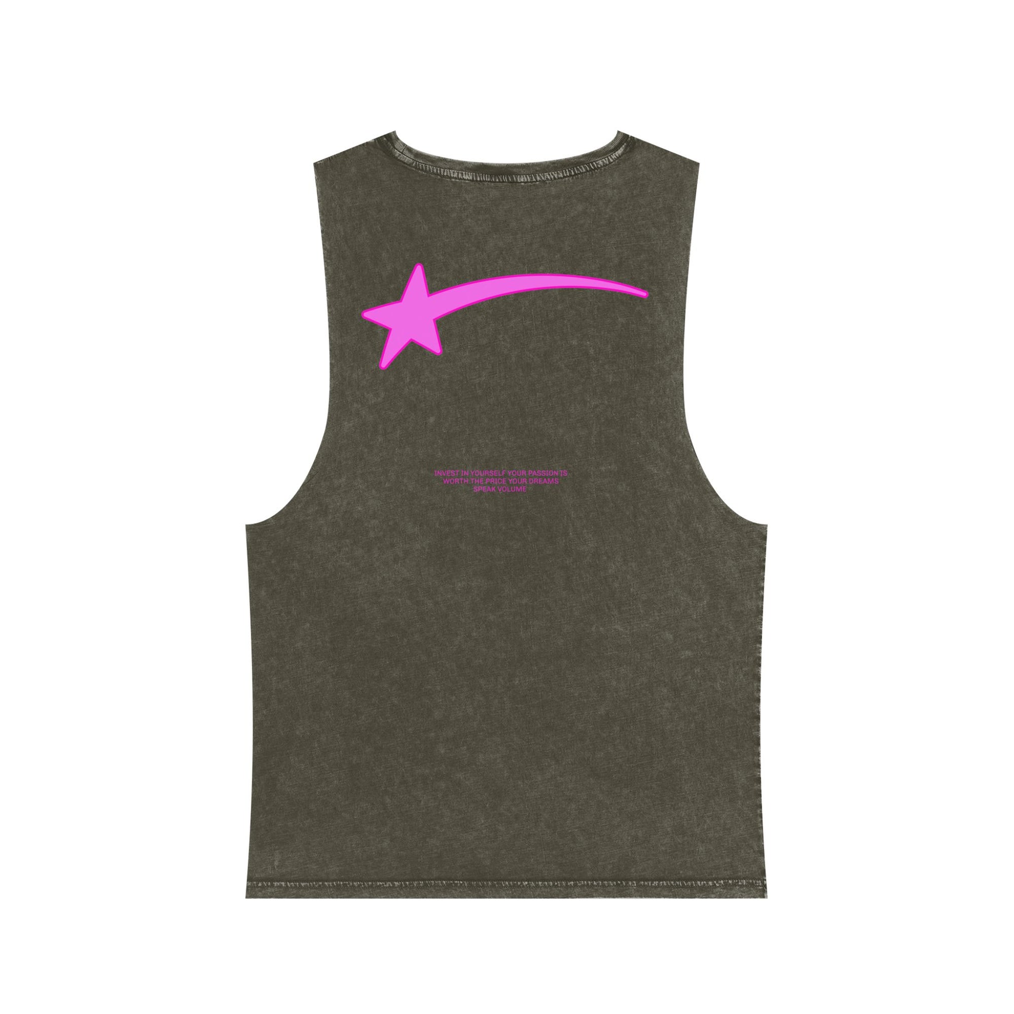 LOVE Stonewash Tank Top