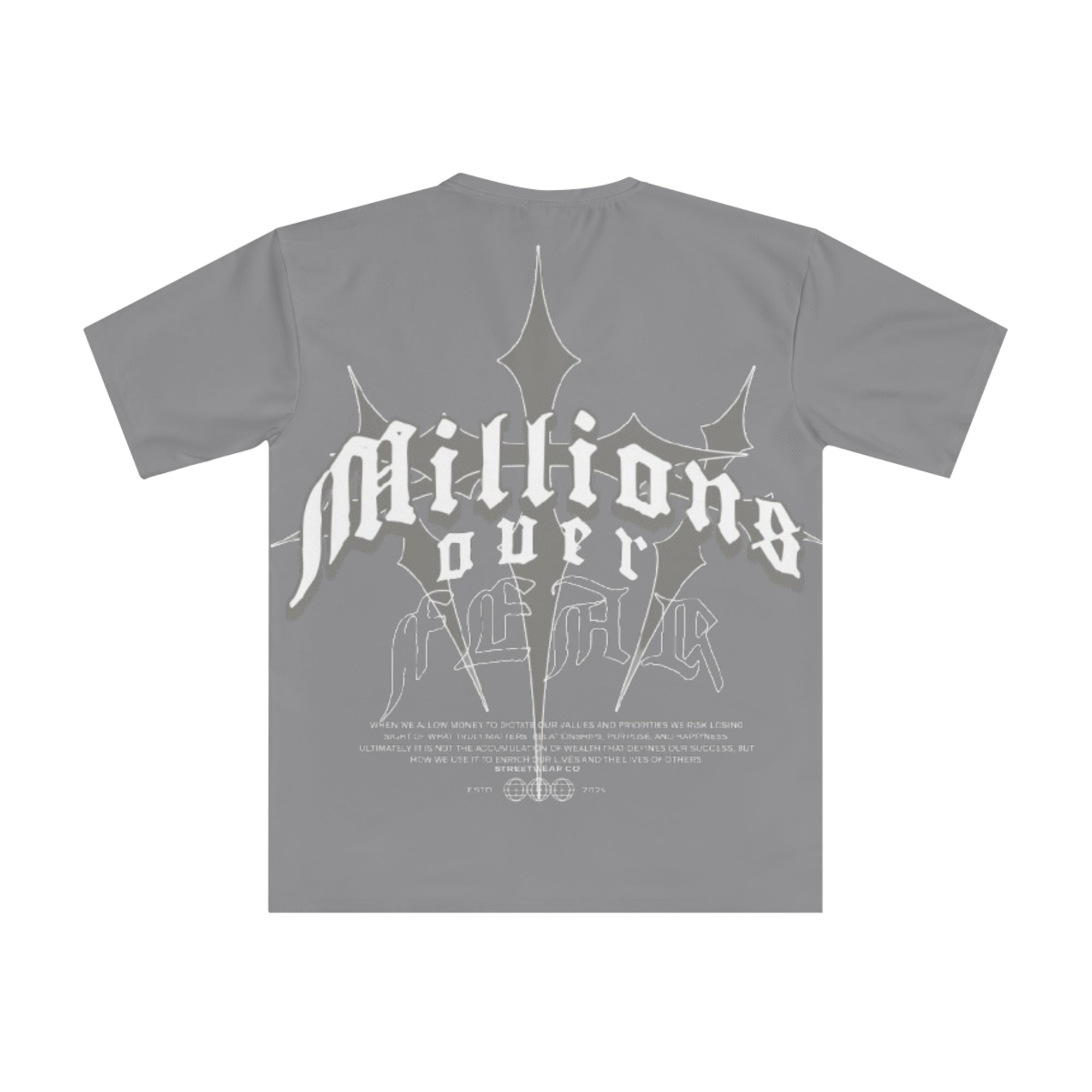 MILLIONS OVER FEAR GRAPHIC TEE