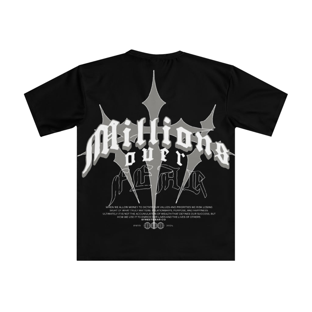 MILLIONS OVER FEAR GRAPHIC TEE