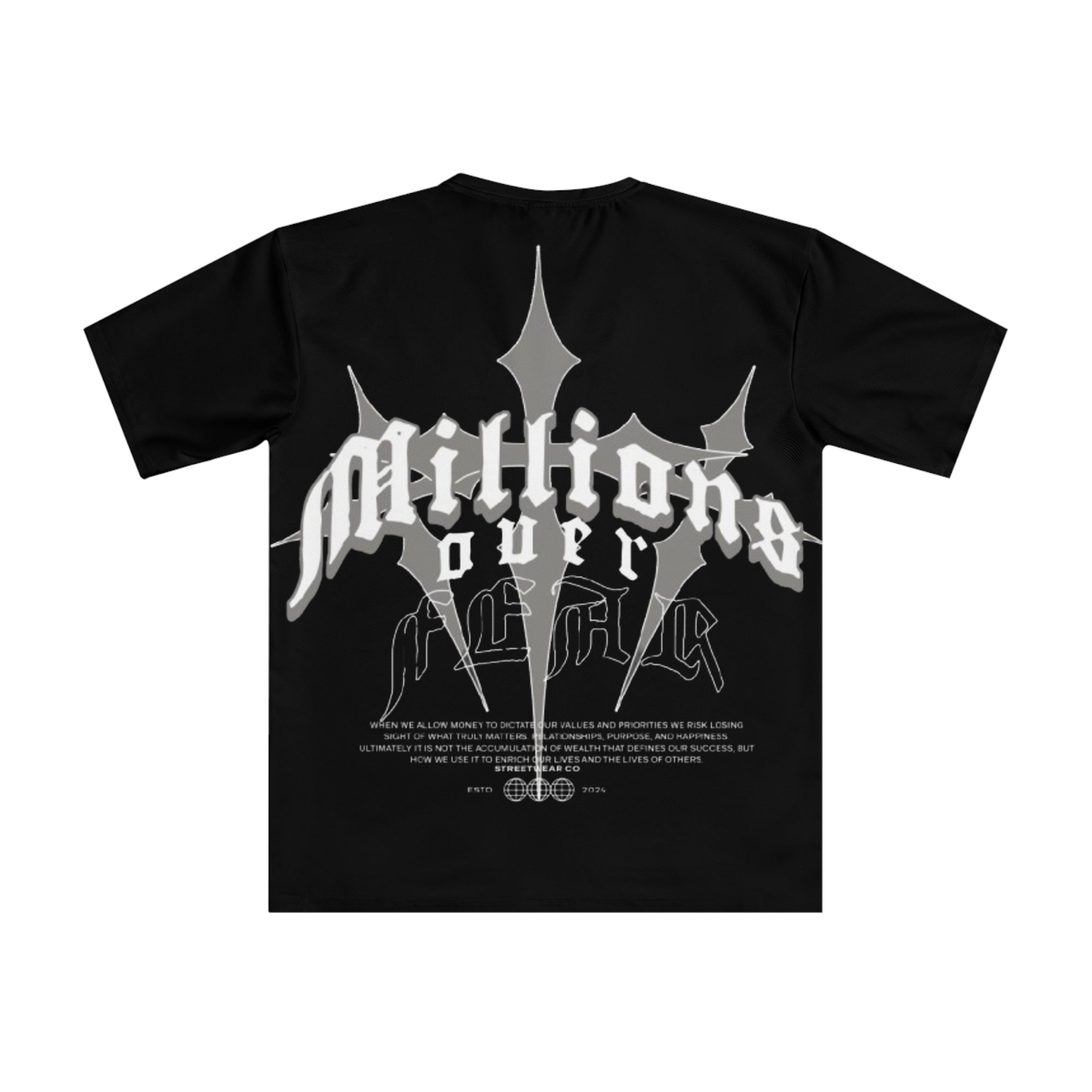 MILLIONS OVER FEAR GRAPHIC TEE